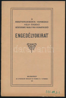 1913 A Beszterczebánya-hermándi Helyi érdekű Gőzüzemű Vasutra Vonatkozó Engedélyokirat. Bp., 1913, Athenaeum. 30 P. Kiad - Zonder Classificatie