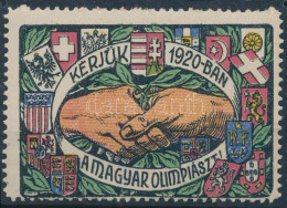 1918 Kérjük 1920-ban A Magyar Olimpiászt Levélzáró / Label - Ohne Zuordnung