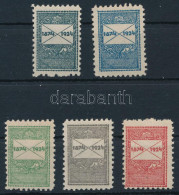 1924 5 Klf Levélzáró 1874-1924 / Labels - Non Classificati
