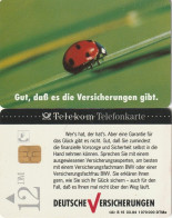 ALEMANIA. S 15/94.2. Deutsche Versicherungen 2 - Marienkäfer - Ladybug. SRL 1404. 03-1994. (601) - S-Series : Tills With Third Part Ads