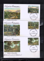 French Polynesia 1996 Tahiti D'autrefois FDC - Covers & Documents