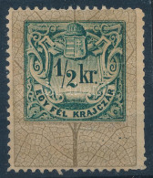 1876 1/2kr Okmánybélyeg - Sin Clasificación