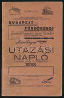 1938 A Rend Könyvei: Utazási Napló. A Modern Ember útizsebkönyve. 1938. Tavasz-nyári Idény, IX. évf. Szerk.: Oeconomus.  - Zonder Classificatie