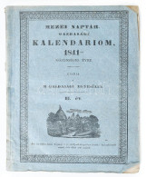 Mezei Naptár. Gazdasági Kalendáriom. A Nép Haszálatául 1841-dik Közönséges évre. Szerk: Kacskovics Lajos. II. év. Buda,  - Zonder Classificatie