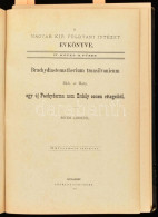 Kolligátum: A Magyar Kir. Földtani Intézet Évkönyve IV. Köt. 1-4. Füzetei (egy Kötetben): Hantken Miksa: A Clavulina Sza - Non Classés