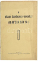 A Bácskai Ügetőverseny-Egyesület Alapszabályai. Zombor, 1910. Bittermann. 10p. Kiadói Papírborítóval - Non Classés