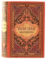 Vajda János Költeményei. Bp., 1895, Franklin-Társulat, 1 (hártyapapírral Védett Címkép) T.+ 480 P. Kiadói Rendkívül Gazd - Unclassified