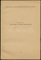 Vértes György: József Attila és Az Illegális Kommunista Párt. (Adalékok József Attila életéhez.) Különlenyomat Az Irodal - Zonder Classificatie