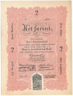 1848. 2Ft "Kossuth Bankó", "JP 65880" T:AU / Hungary 1848. 2 Forint "Kossuth Note", "JP 65880" C:AU Adamo G105 - Non Classés