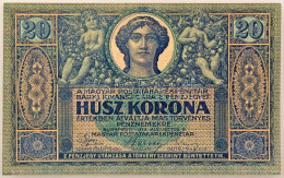 1919. Augusztus 9. 20K "R 2024 262203" T:AU / Hungary 1919. August 9th 20 Korona "R 2024 262203" C:AU Adamo K20, Krause  - Zonder Classificatie