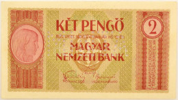 1938. 2P "J1 11 068668" Tervezet, Nem Került Forgalomba, "MINTA" Perforációval T:AU / Hungary 1938. 2 Pengő "J1 11 06866 - Non Classés