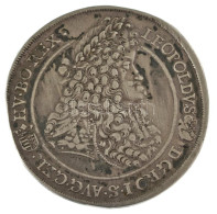 1692K-B Tallér Ag "I. Lipót" Körmöcbánya (28,34g) T:VF Patina / Hungary 1692K-B Thaler Ag "Leopold I" Kremnitz (28,34g)  - Non Classés