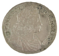 1735K-B Tallér Ag "III. Károly" (28,78g) Körmöcbánya T:AU,XF Ph. / Hungary 1735K-B Thaler Ag "Karl VI" (28,78g) Kremnica - Zonder Classificatie