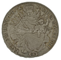 1783B Tallér Ag "II. József" (28,05g) Portrénál Verőtő-eltömődés T:AU,XF Fny? Hungary 1783B 1 Thaler Ag "Joseph II" (28, - Sin Clasificación