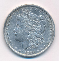 Amerikai Egyesült Államok 1880. 1$ Ag "Morgan" T:XF USA 1880. "Morgan" Dollar Ag C:XF Krause KM#110 - Ohne Zuordnung