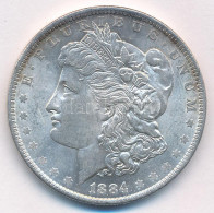 Amerikai Egyesült Államok 1884O 1$ Ag "Morgan" T:AU,XF Kis Patina, Kis Ph. USA 1884O 1 Dollar Ag "Morgan" C:AU,XF Small  - Non Classés