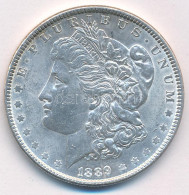 Amerikai Egyesült Államok 1889. 1$ Ag "Morgan" T:AU USA 1889. 1 Dollar "Morgan" Dollar Ag C:AU Krause KM#110 - Non Classés