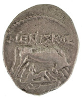 Illíria / Durrës Kr.e. 200-37. Drachma Ag (3,18g) T:VF  Illyria / Dyrrhachium 200-37. BC Drachm Ag "MENISKOS / DUR-[...] - Zonder Classificatie