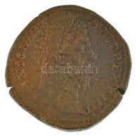 Római Birodalom / Róma / Marcus Aurelius 169-170. Sestertius Bronz (21,51g) T:F Patina, Rep. Roman Empire / Rome / Marcu - Sin Clasificación