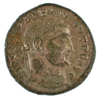 Római Birodalom / Nicomedia / II. Maximinus 311-313. Follis Ezüstözött Bronz (4,17g) T:AU,XF Patina Roman Empire / Nicom - Ohne Zuordnung
