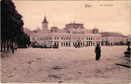 T2 1908 Baja, Szent István Tér, üzletek, Piac - Non Classés