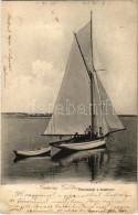 T3 1906 Balaton, Vitorlás Hajó. Balázsovich Gyula Fényképész 1905. (EB) - Ohne Zuordnung