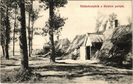 T2 1936 Balaton, Halászkunyhók A Parton. Mérei Ignác 529. - Sin Clasificación