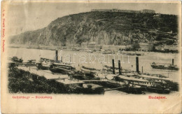 * T3 1899 Budapest XI. Gellért-hegy (Gellérthegy), Citadella / Blocksberg. Divald Károly 5. (Rb) - Sin Clasificación