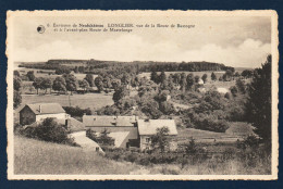 Longlier (environs De Neuchâteau). Vue De La Route De Bastogne Et à L'avant Plan La Route De Martelange - Neufchâteau