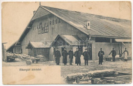 T2/T3 1911 Alkenyér, Zsibotalkenyér, Unterbrodsdorf, Sibot; Klára Fűrésztelep. Adler Fényirda 1908. Szászváros / Sawmill - Sin Clasificación