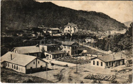 * T3 1917 Anina, Stájerlakanina, Steierdorf; II. Sz. Légakna. Julius Engelmann / Wetterschacht II. / Air Mine (kopott Sa - Ohne Zuordnung