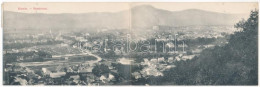 T2 1915 Beszterce, Bistritz, Bistrita; 2-részes Kinyitható Panorámalap / 2-tiled Folding Panoramacard - Unclassified