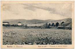 * T2/T3 Bodola, Budila (Háromszék); Gara Cu Pod / Vasútállomás és Vasúti Híd / Railway Station And Bridge (fl) - Ohne Zuordnung