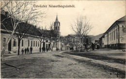 * T4 1909 Boksánbánya, Németbogsán, Deutsch-Bogsan, Bocsa Montana; Utca / Street (r) - Unclassified