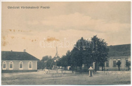 * T3 1923 Boksánbánya, Várboksán, Románbogsán, Németbogsán, Deutsch-Bogsan, Bocsa Montana; Piac Tér / Square (fa) - Unclassified
