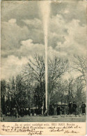 T3 1904 Buziás, Az új Artézi Szökőkút Mük. 1903. 16/XII. Nosek Gusztáv Kiadása / Mineral Water Well (EB) - Sin Clasificación