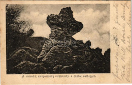 T2 1904 Dézna, Dezna; A Századik Menyasszony Sírkeresztje A Déznai Várhegyen / Cetatea Dezna / Castle Hill, Cross - Sin Clasificación