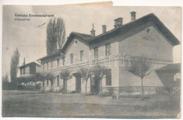 T2/T3 1917 Érmihályfalva, Valea Lui Mihai; Vasútállomás, Pályaudvar / Railway Station (EK) - Non Classés