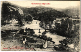 T2/T3 1907 Gurahonc, Honctő, Gurahont; Tájrészlet Hidakkal. Aradi Turista Egylet Kerpel Izsó Kiadása / Bridges (fl) - Non Classés