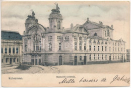 T2/T3 1906 Kolozsvár, Cluj; Nemzeti Színház. Schuster Emil Kiadása / Theatre (EK) - Non Classés