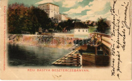 T2/T3 1903 Besztercebánya, Banská Bystrica; Régi Bástya. Ivánszky Elek Kiadása / Old Bastion Tower (kis Szakadások / Sma - Non Classés