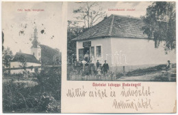 T2/T3 1911 Izbugyaradvány, Vysna Radvan (Laborcradvány, Radvan Nad Laborcom); Görög Katolikus Templom, Szövetkezeti üzle - Non Classés