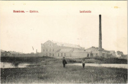 * T1/T2 Komárom, Komárno; Komárom-Újváros, Lenfonoda. E.D.K. 907-23. / Flax Spinning Mill - Non Classés