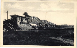 ** T4 Komárom, Komárnó; Nagyduna Híd / Velky Dunajsky Most / Danube Bridge (vágott / Cut) - Ohne Zuordnung