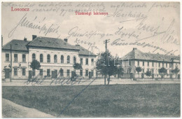 T2/T3 1914 Losonc, Lucenec; Tüzérségi Laktanya. Redlinger Ignác Kiadása / Military Artillery Barracks (fl) - Ohne Zuordnung