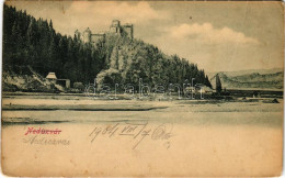 T3 1904 Nedec, Niedzica (mai Lengyelország, Magas-Tátra); Nedecz Vár / Schloss Nedecz / Zamek Nedzica / Castle (fa) - Unclassified