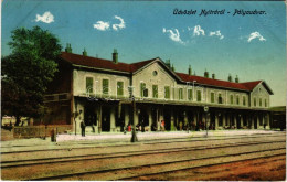 T2 1915 Nyitra, Nitra; Pályaudvar, Vasútállomás / Railway Station - Ohne Zuordnung