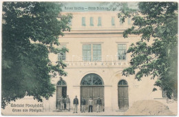 T2/T3 1912 Pöstyén, Pistyan, Piestany; Katonai Fürdőház. Gipsz H. Kiadása / Militär Badehaus / K.u.K. Military Bathhouse - Unclassified