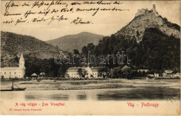 * T2/T3 1912 Vágváralja, Vág-Podhragy, Povazské Podhradie (Vágbeszterce, Povazská Bystrica); Podrágyvár, Templom, Kastél - Unclassified