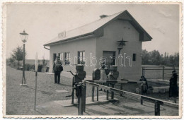 * T2/T3 1942 Bótrágy, Batragy, Batrad (Bátyú); Vasútállomás őrháza, Sorompó / Railway Station's Guard House. Photo (EK) - Unclassified